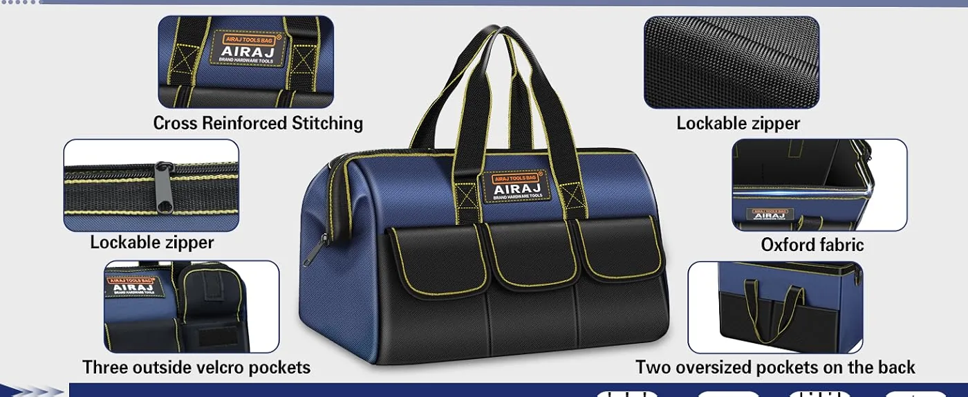 airaj rolling tool bag content 1